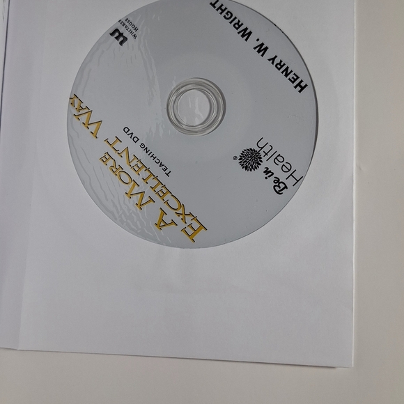 A More Excellent Way (plus Unopened DVD) by Henry W Wright (Paperback, 2009) - Picture 2 of 4